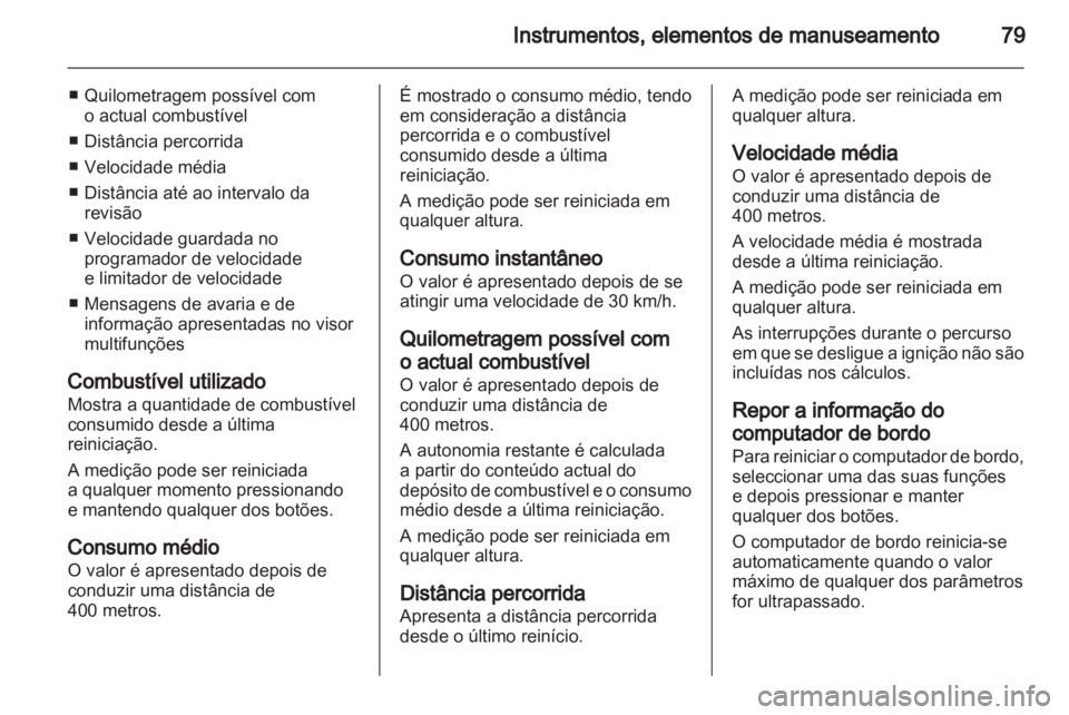 OPEL MOVANO_B 2011.5  Manual de Instruções (in Portugues) 