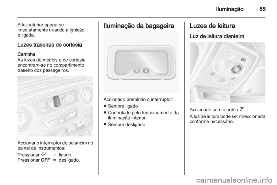 OPEL MOVANO_B 2011.5  Manual de Instruções (in Portugues) 
