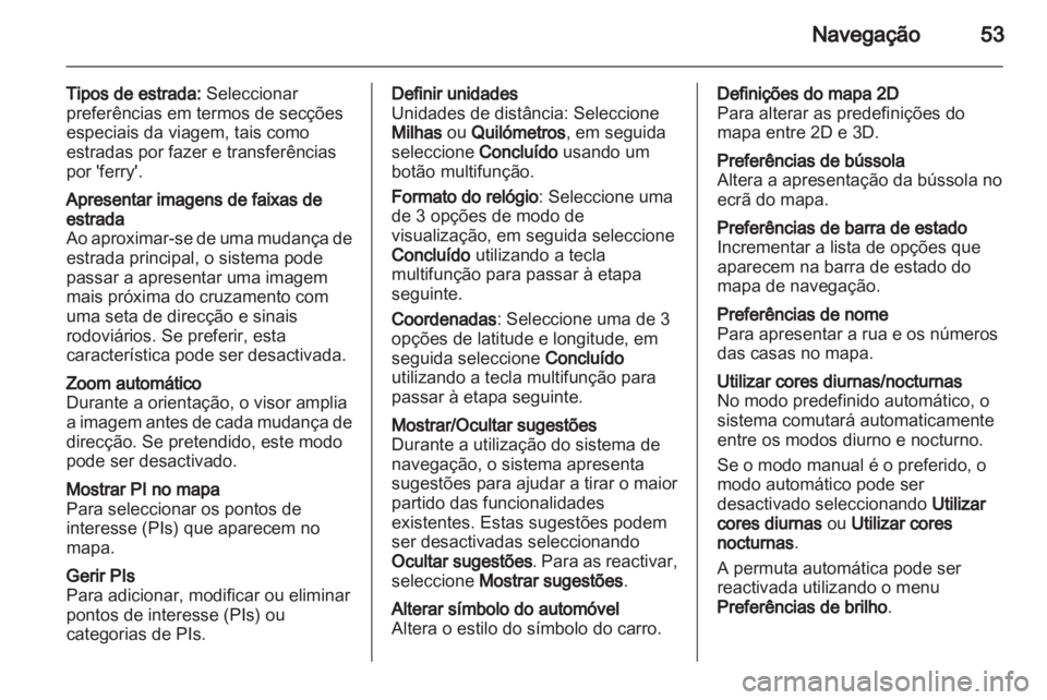 OPEL MOVANO_B 2012  Manual de Informação e Lazer (in Portugues) 