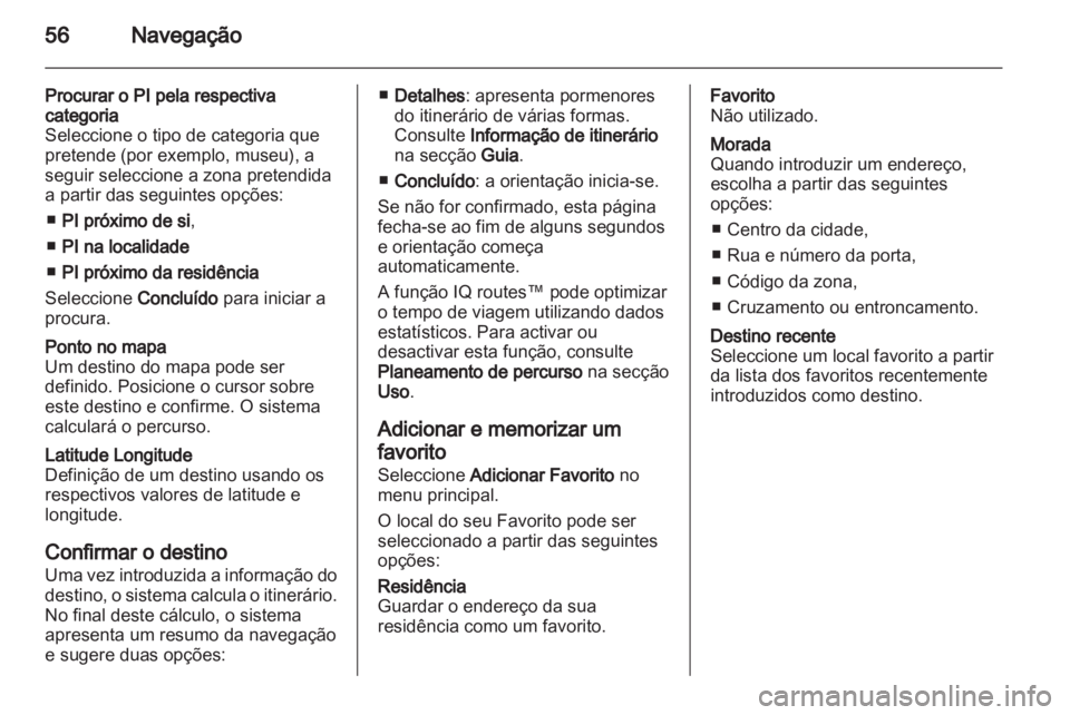 OPEL MOVANO_B 2012  Manual de Informação e Lazer (in Portugues) 