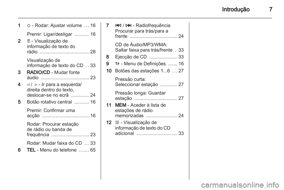 OPEL MOVANO_B 2012  Manual de Informação e Lazer (in Portugues) 