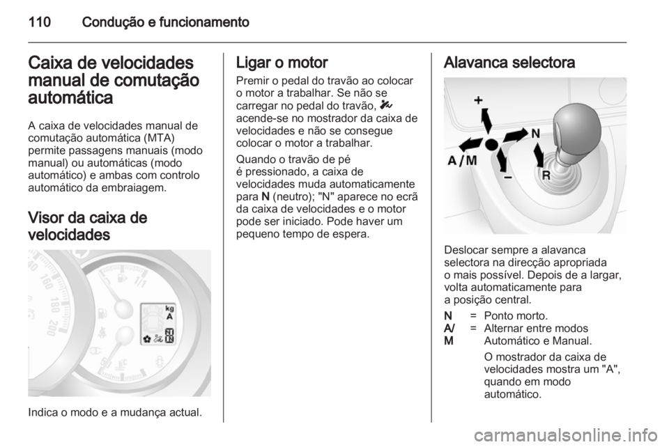 OPEL MOVANO_B 2012  Manual de Instruções (in Portugues) 