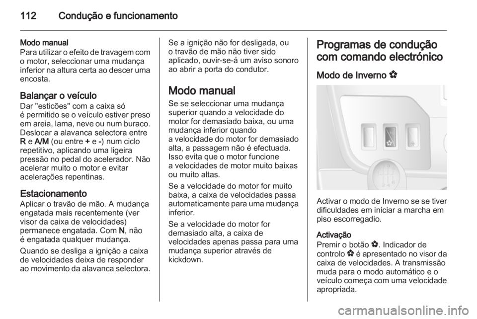 OPEL MOVANO_B 2012  Manual de Instruções (in Portugues) 