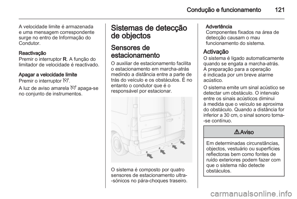 OPEL MOVANO_B 2012  Manual de Instruções (in Portugues) 