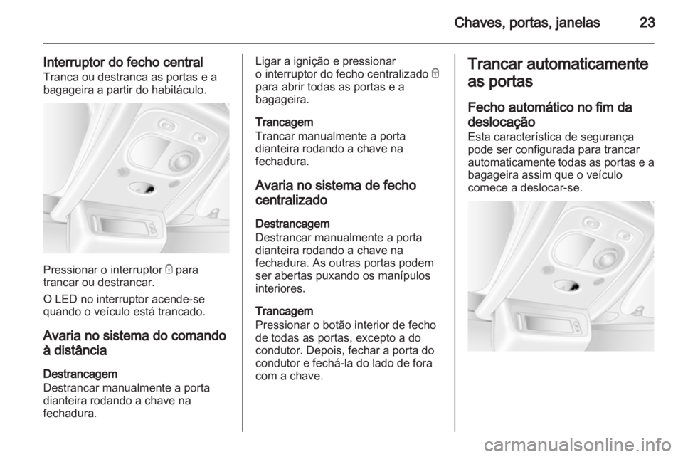 OPEL MOVANO_B 2012  Manual de Instruções (in Portugues) 
