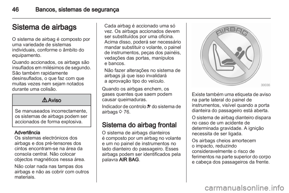 OPEL MOVANO_B 2012  Manual de Instruções (in Portugues) 