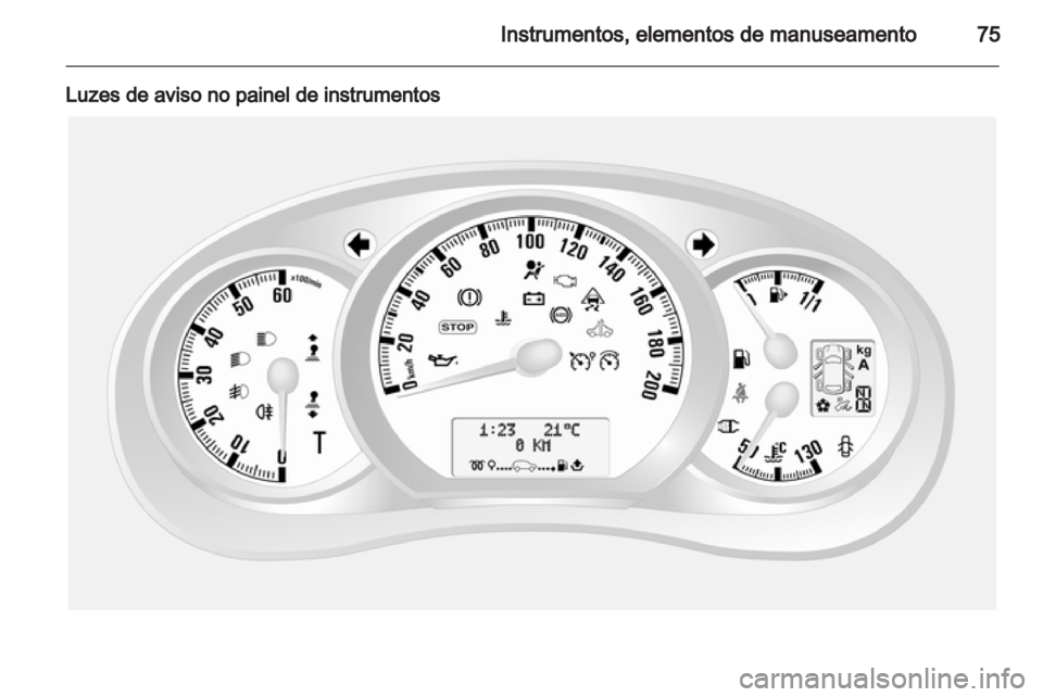 OPEL MOVANO_B 2012  Manual de Instruções (in Portugues) 