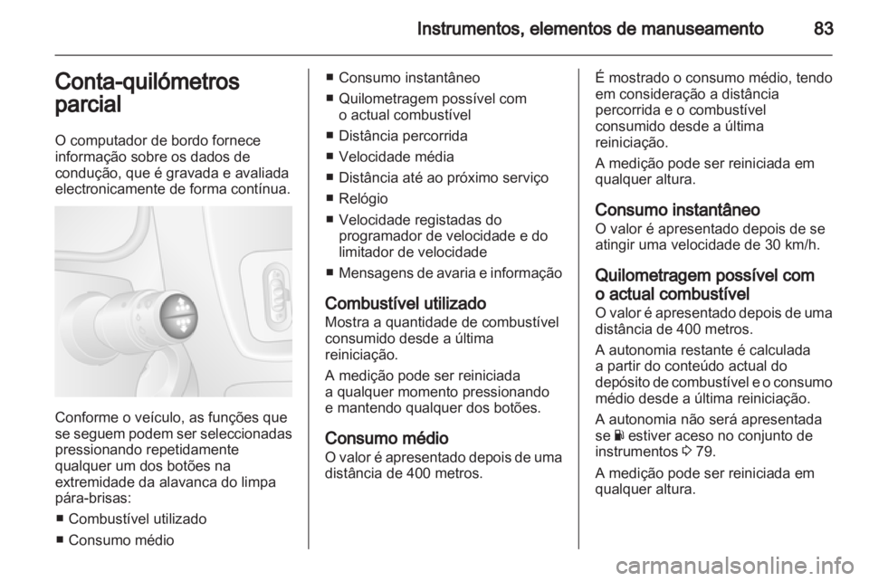 OPEL MOVANO_B 2012  Manual de Instruções (in Portugues) 