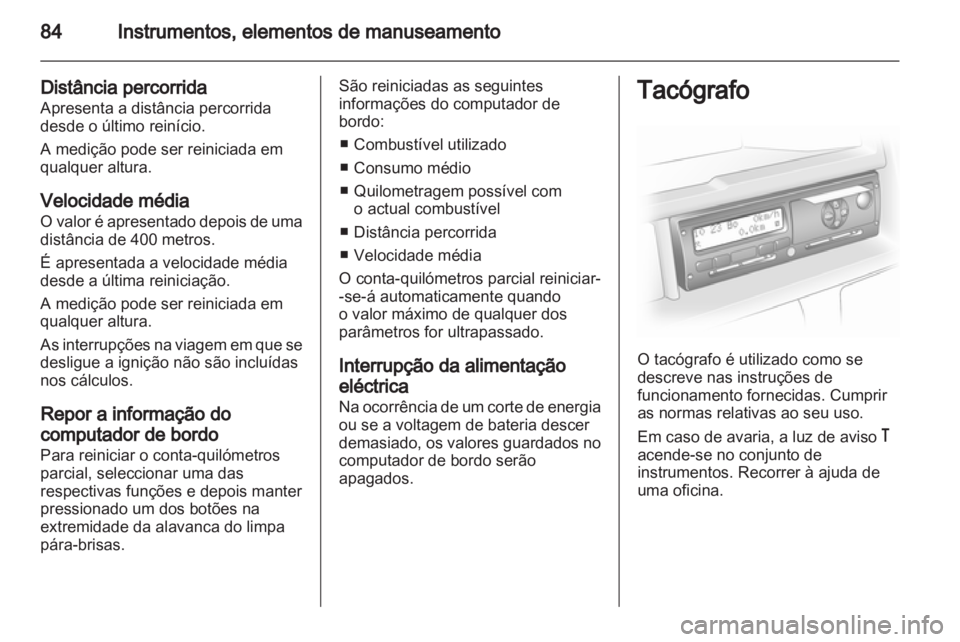 OPEL MOVANO_B 2012  Manual de Instruções (in Portugues) 