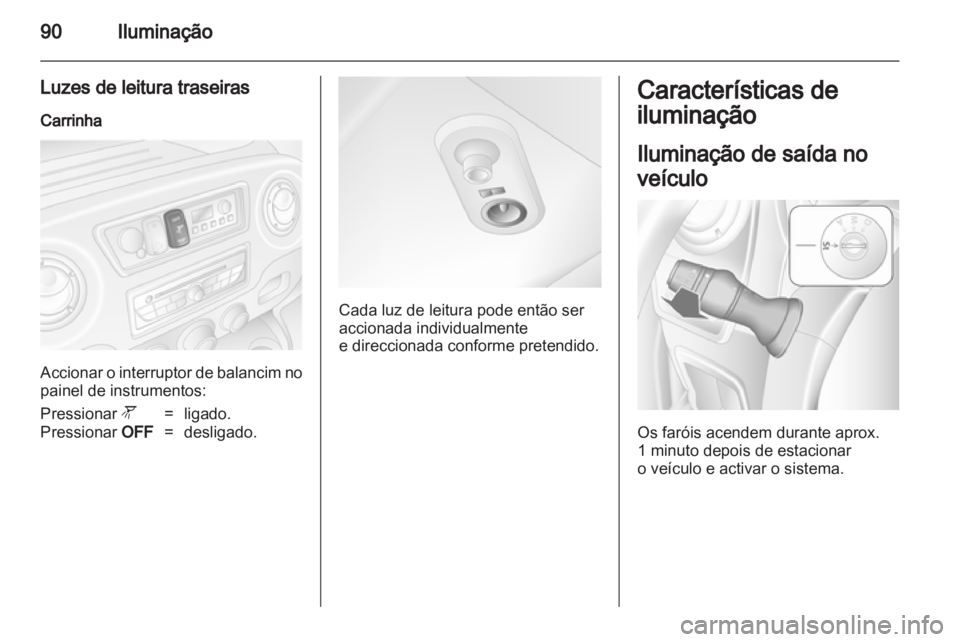 OPEL MOVANO_B 2012  Manual de Instruções (in Portugues) 
