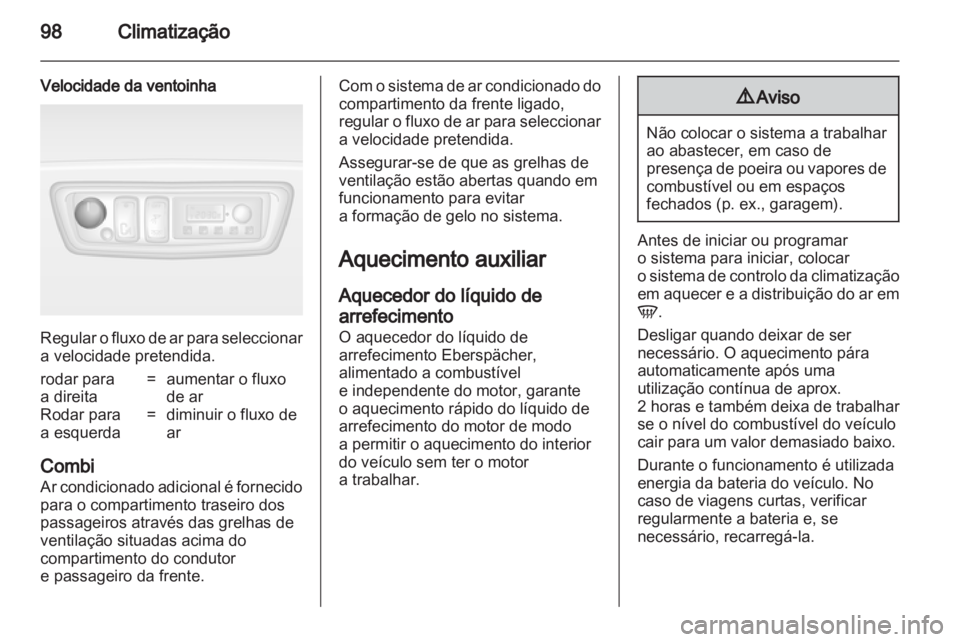 OPEL MOVANO_B 2012  Manual de Instruções (in Portugues) 