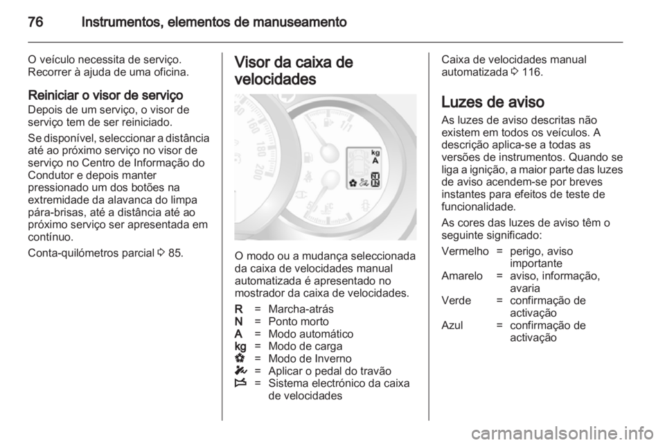 OPEL MOVANO_B 2012.5  Manual de Instruções (in Portugues) 
