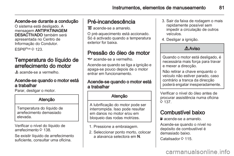 OPEL MOVANO_B 2012.5  Manual de Instruções (in Portugues) 