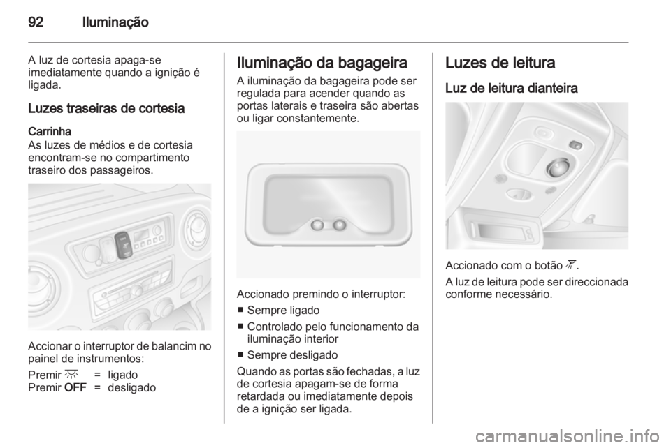 OPEL MOVANO_B 2012.5  Manual de Instruções (in Portugues) 