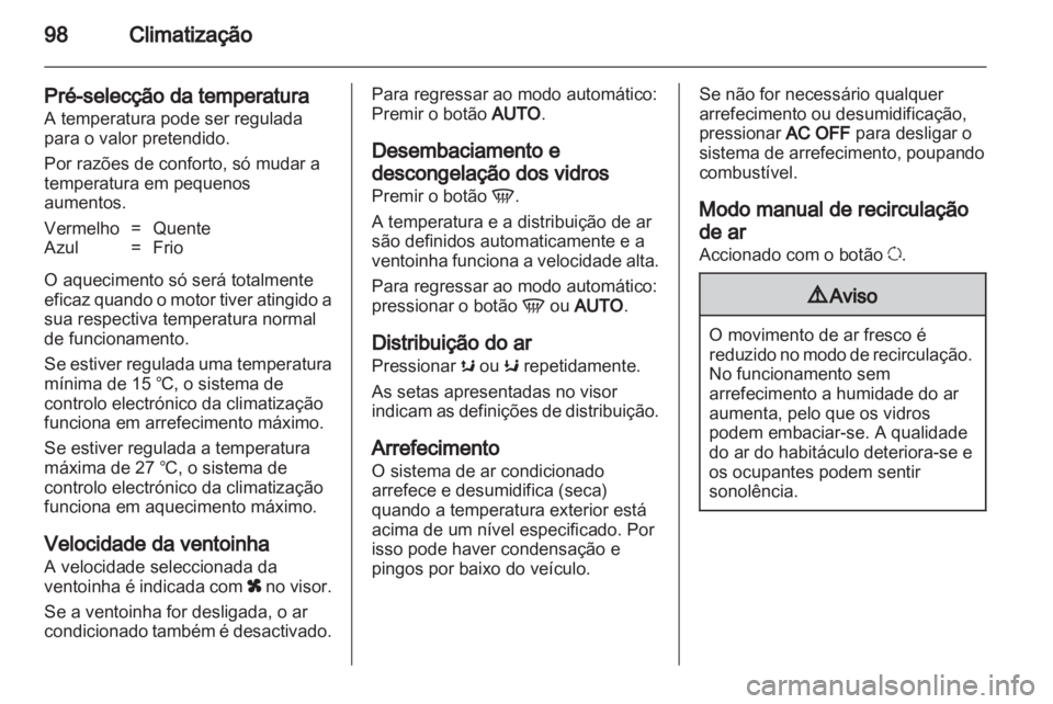 OPEL MOVANO_B 2012.5  Manual de Instruções (in Portugues) 
