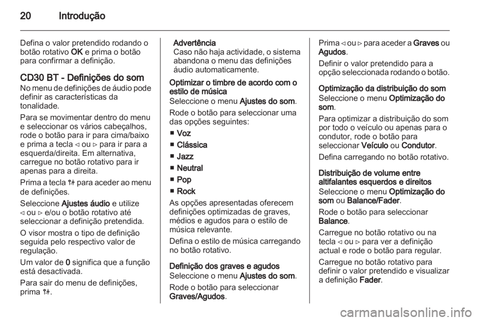 OPEL MOVANO_B 2013.5  Manual de Informação e Lazer (in Portugues) 