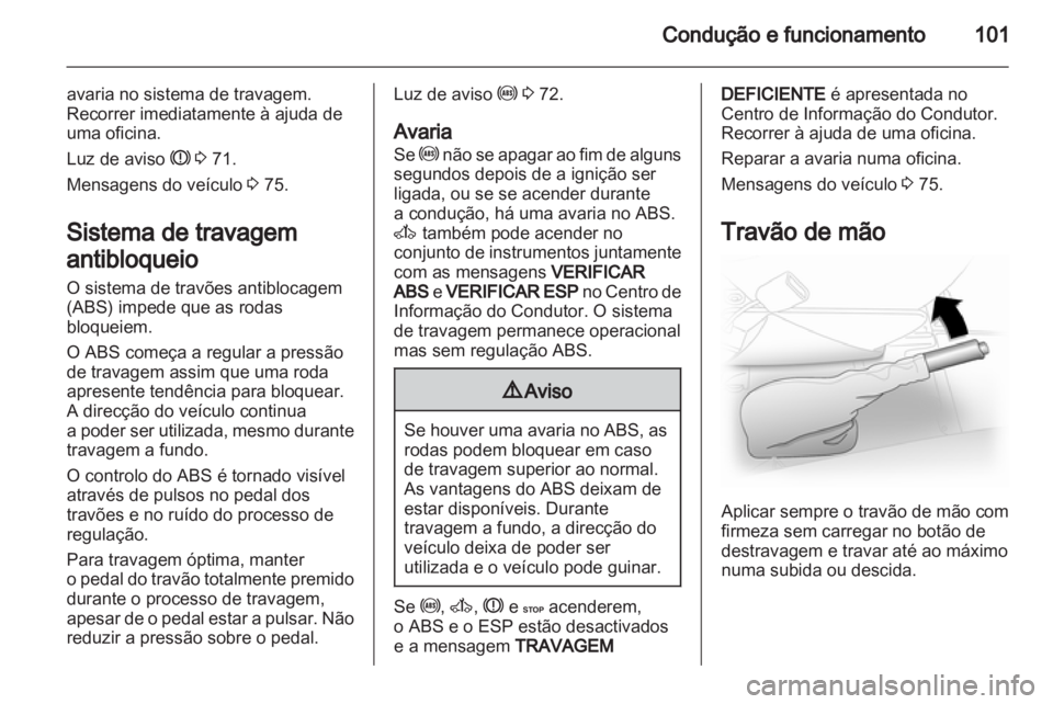 OPEL VIVARO 2011  Manual de Instruções (in Portugues) 