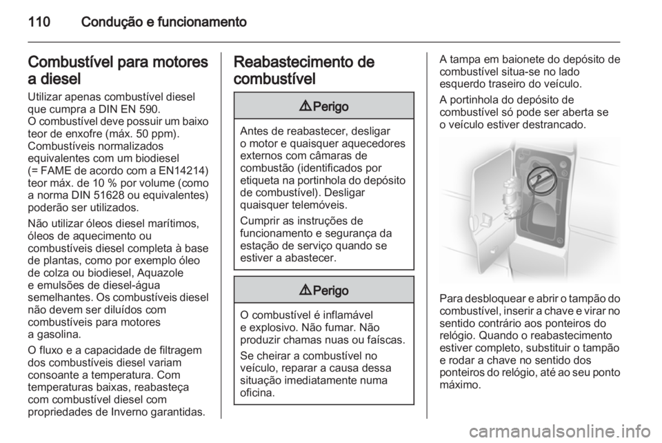 OPEL VIVARO 2011  Manual de Instruções (in Portugues) 