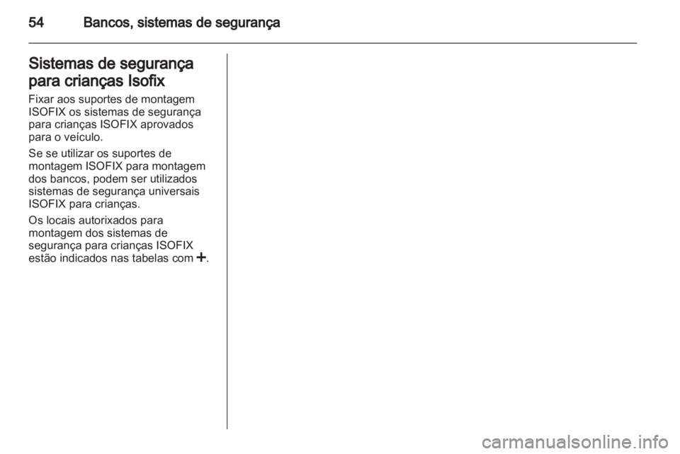 OPEL VIVARO 2011  Manual de Instruções (in Portugues) 