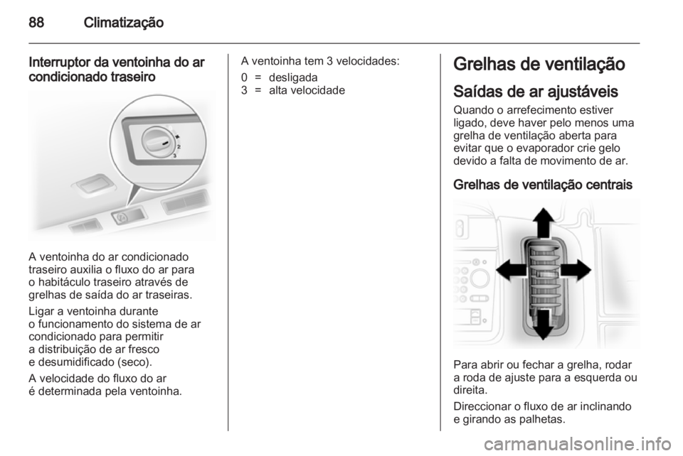 OPEL VIVARO 2011  Manual de Instruções (in Portugues) 