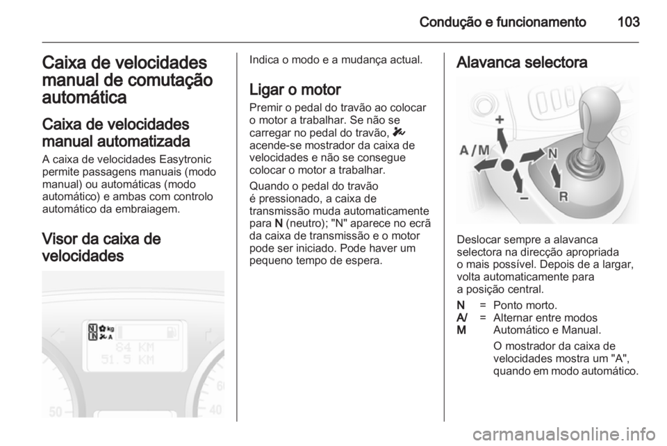 OPEL VIVARO 2011.5  Manual de Instruções (in Portugues) 