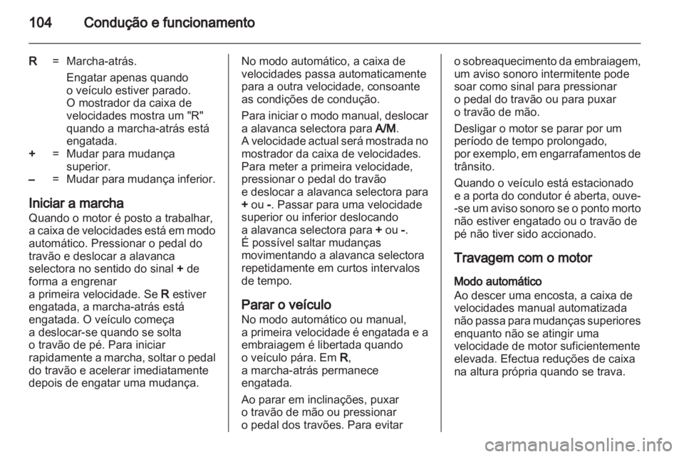 OPEL VIVARO 2011.5  Manual de Instruções (in Portugues) 