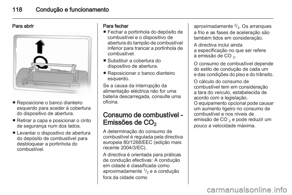 OPEL VIVARO 2011.5  Manual de Instruções (in Portugues) 