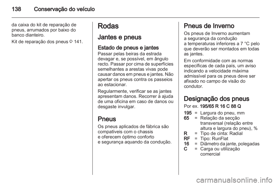 OPEL VIVARO 2011.5  Manual de Instruções (in Portugues) 