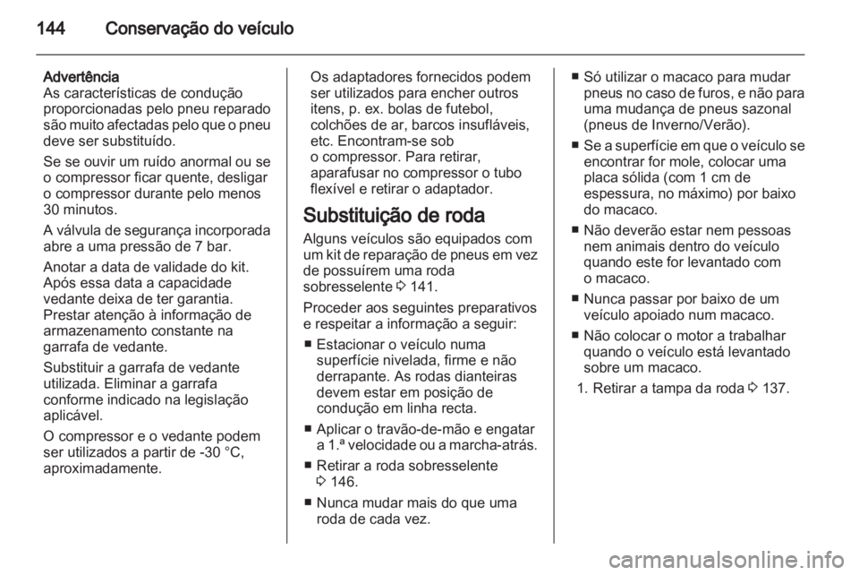 OPEL VIVARO 2011.5  Manual de Instruções (in Portugues) 