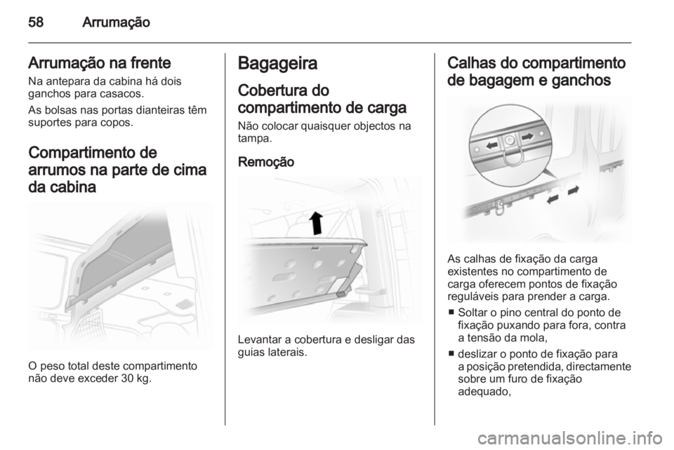 OPEL VIVARO 2011.5  Manual de Instruções (in Portugues) 