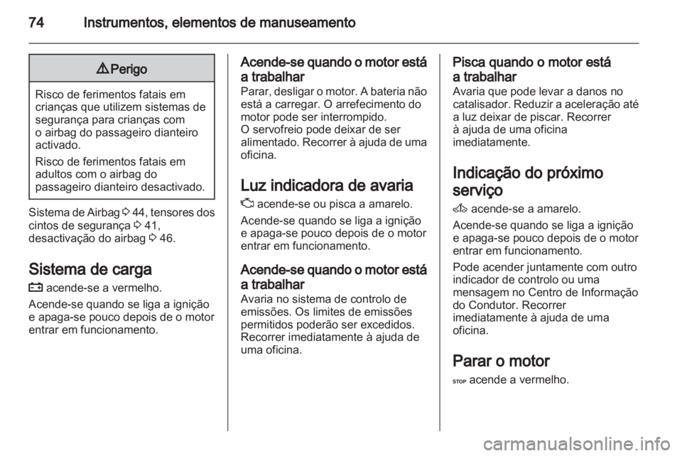 OPEL VIVARO 2011.5  Manual de Instruções (in Portugues) 