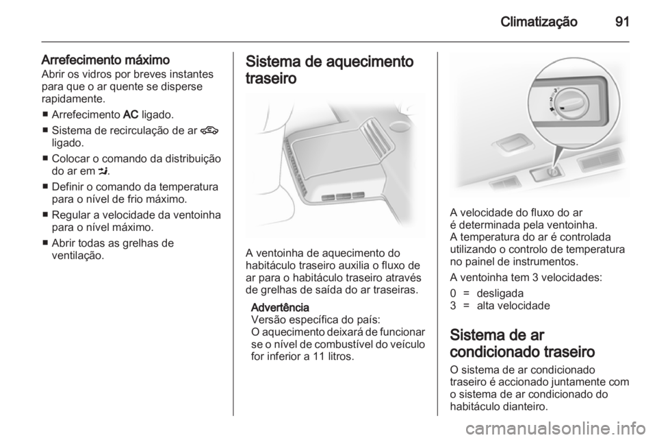 OPEL VIVARO 2011.5  Manual de Instruções (in Portugues) 