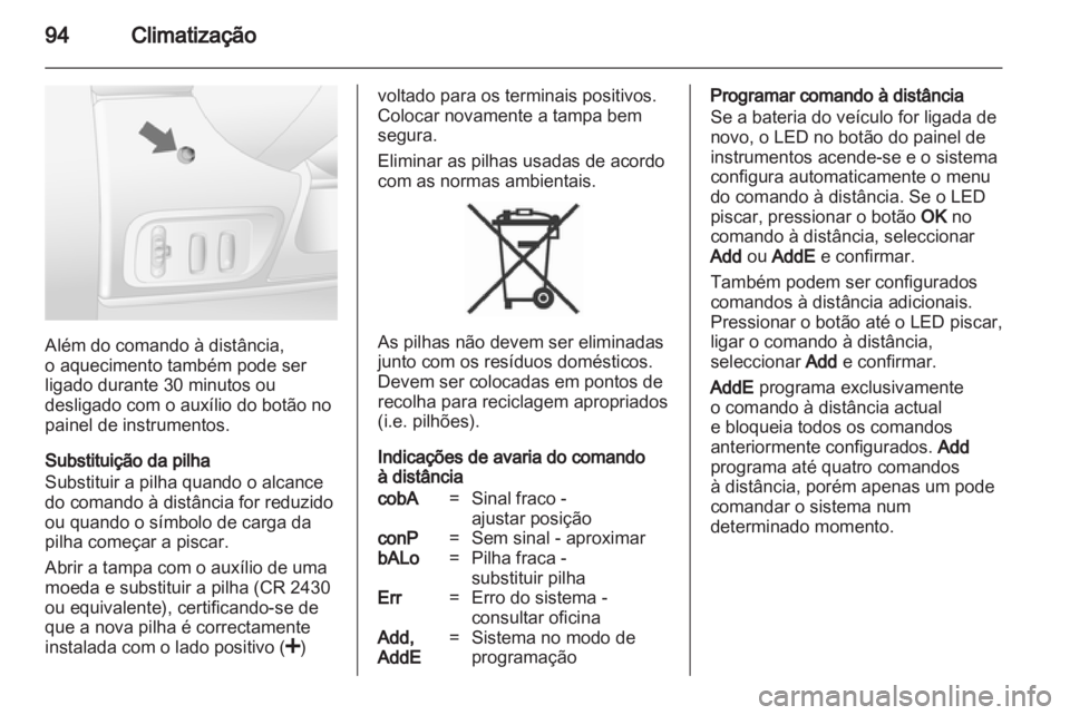 OPEL VIVARO 2011.5  Manual de Instruções (in Portugues) 