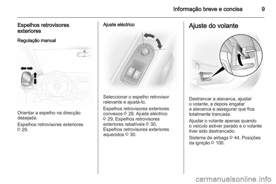 OPEL VIVARO 2012  Manual de Instruções (in Portugues) 