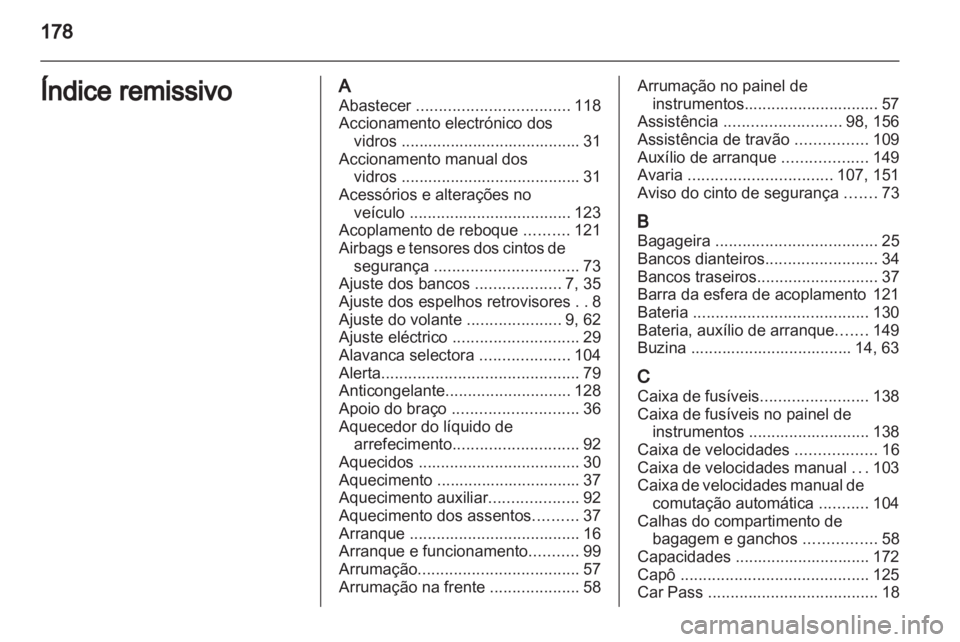 OPEL VIVARO 2012  Manual de Instruções (in Portugues) 