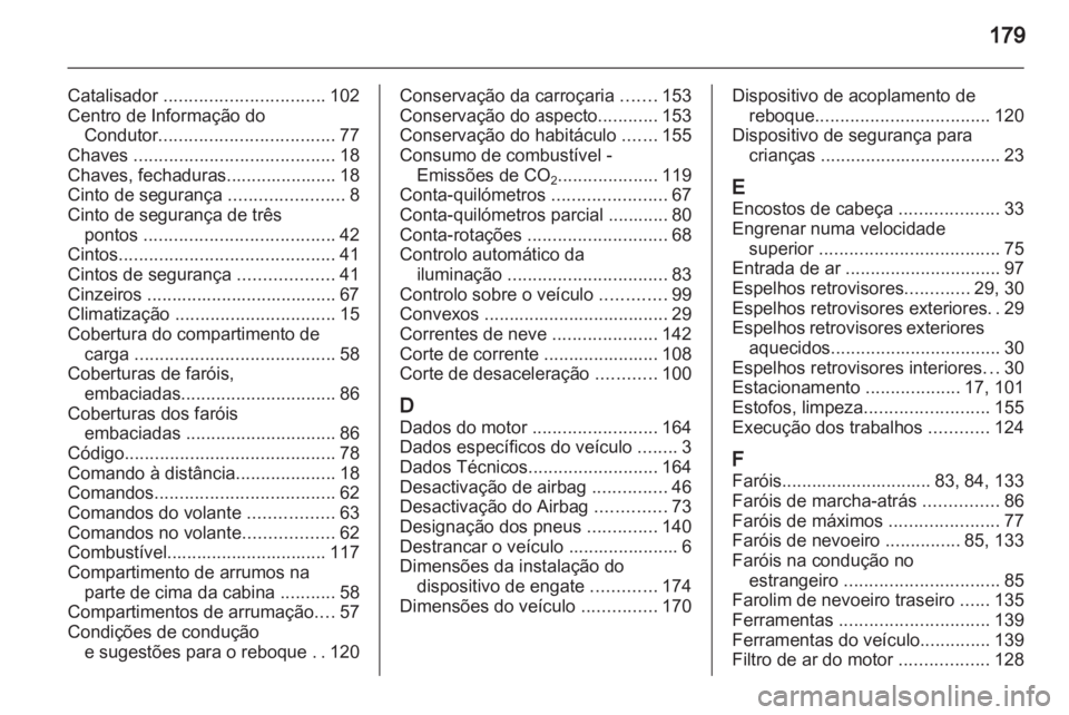 OPEL VIVARO 2012  Manual de Instruções (in Portugues) 