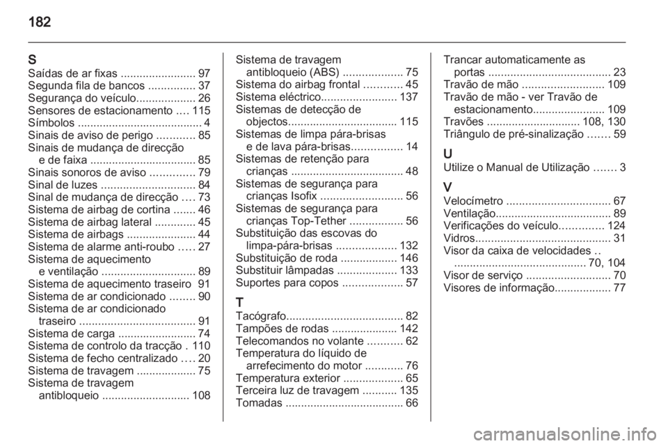 OPEL VIVARO 2012  Manual de Instruções (in Portugues) 