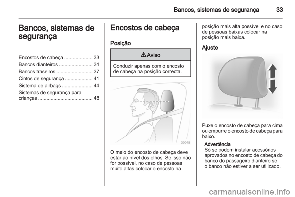 OPEL VIVARO 2012  Manual de Instruções (in Portugues) 