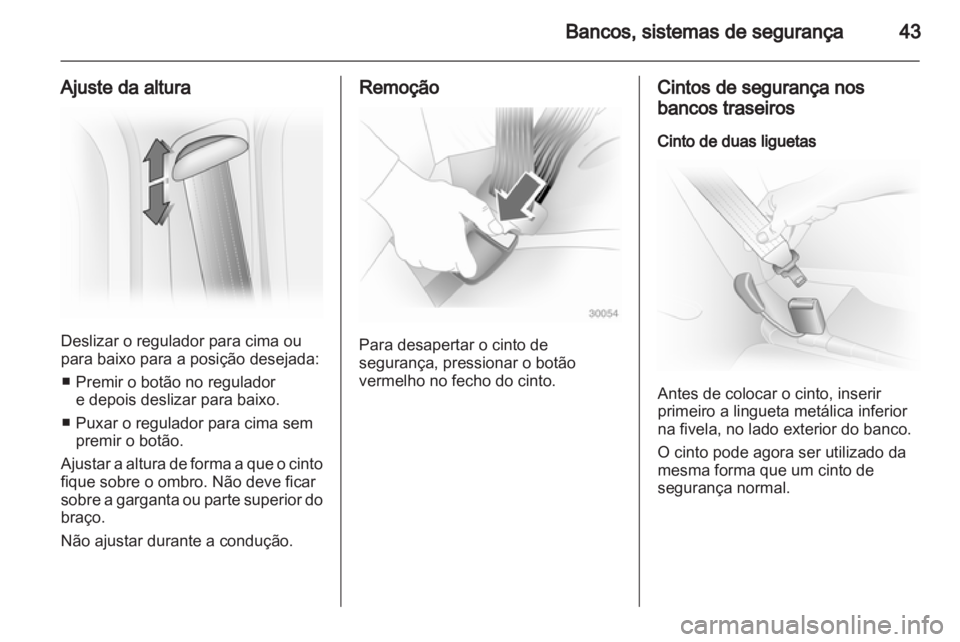 OPEL VIVARO 2012  Manual de Instruções (in Portugues) 