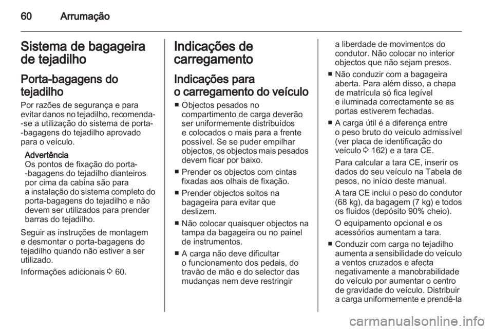 OPEL VIVARO 2012  Manual de Instruções (in Portugues) 