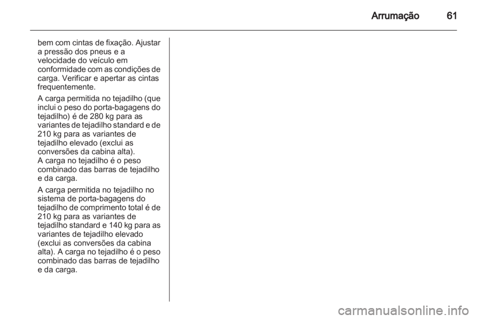 OPEL VIVARO 2012  Manual de Instruções (in Portugues) 