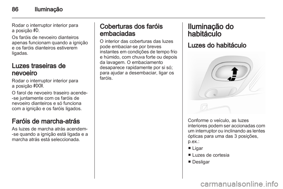 OPEL VIVARO 2012  Manual de Instruções (in Portugues) 