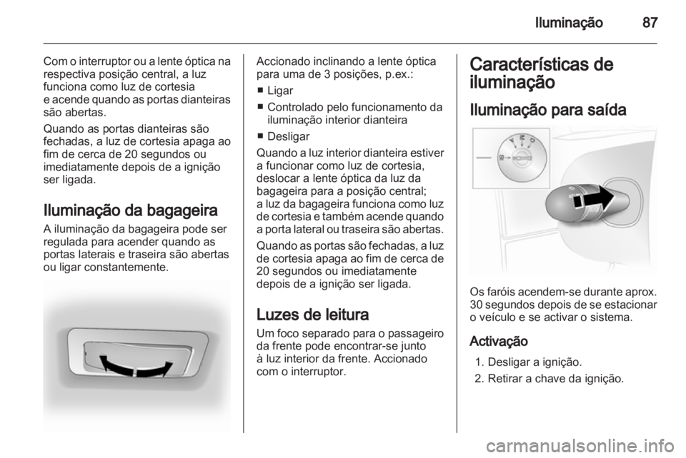 OPEL VIVARO 2012  Manual de Instruções (in Portugues) 