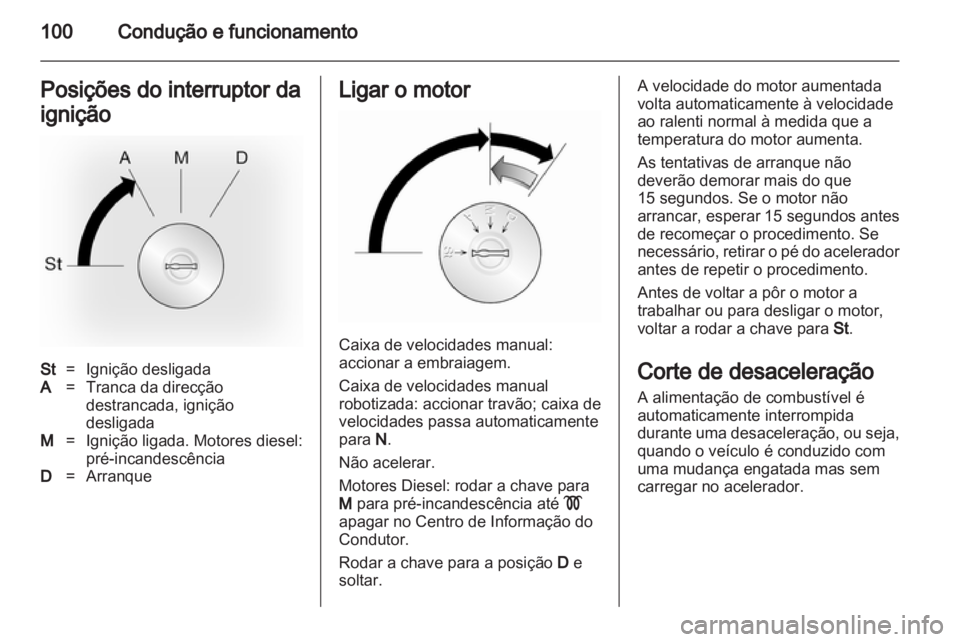 OPEL VIVARO 2013  Manual de Instruções (in Portugues) 