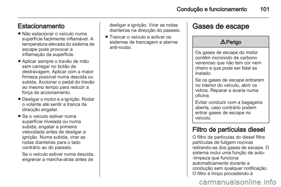 OPEL VIVARO 2013  Manual de Instruções (in Portugues) 