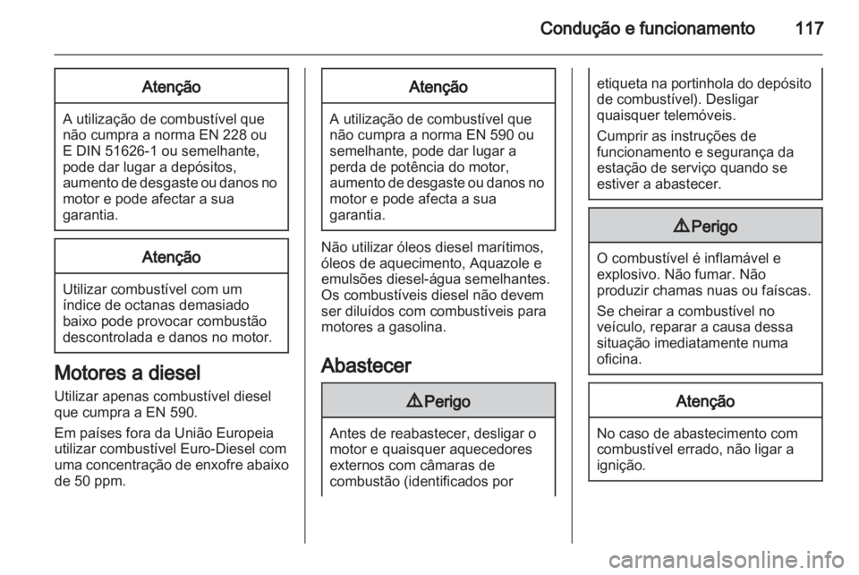 OPEL VIVARO 2013  Manual de Instruções (in Portugues) 