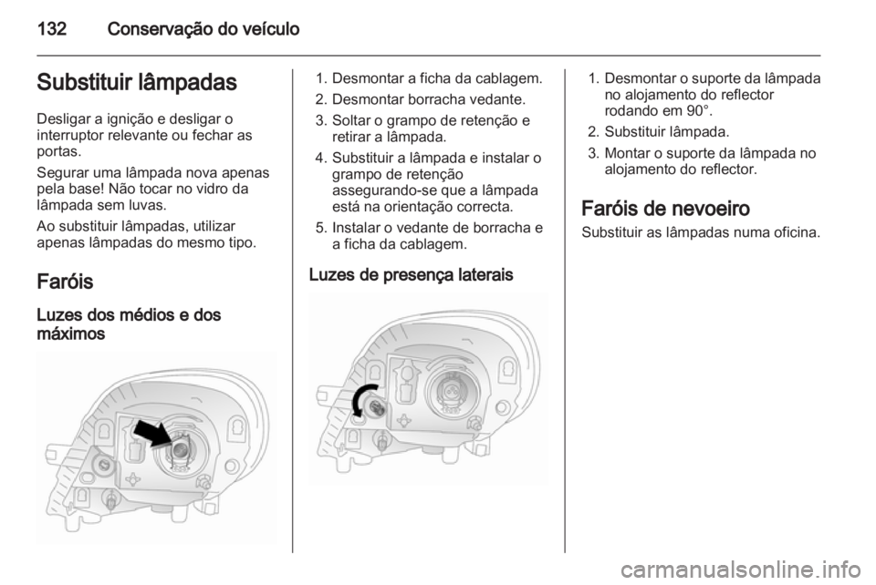 OPEL VIVARO 2013  Manual de Instruções (in Portugues) 