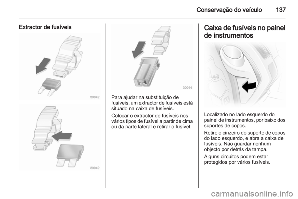 OPEL VIVARO 2013  Manual de Instruções (in Portugues) 