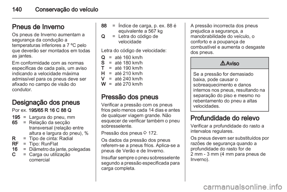OPEL VIVARO 2013  Manual de Instruções (in Portugues) 