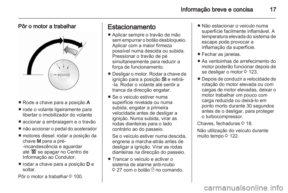 OPEL VIVARO 2013  Manual de Instruções (in Portugues) 